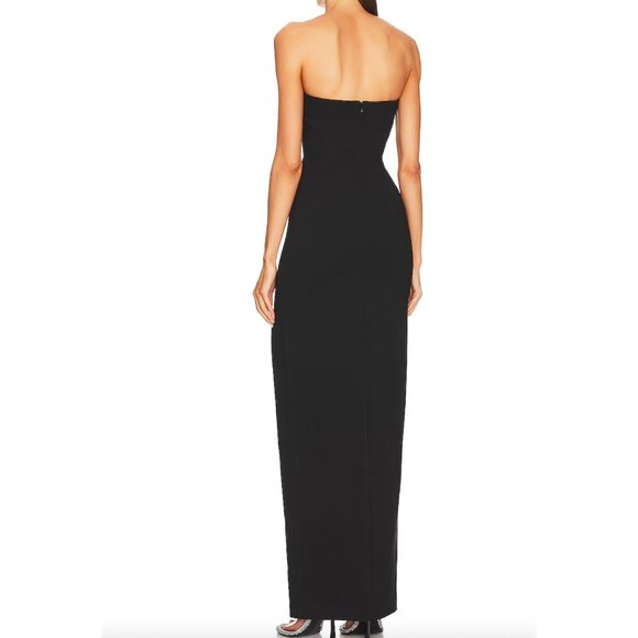 Nicholas Tena Deep V Sweetheart Strapless Gown NWOT - Size 2 - Picture 2 of 10